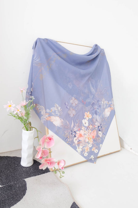 Leaf Mirea Scarf - LF29.3 LL29.3 LB29.3 Denim