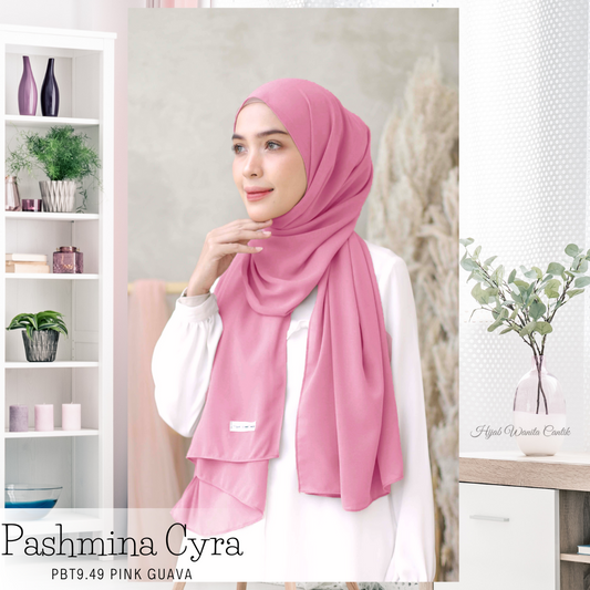Pashmina Cyra - PBT9.49 Pink Guava