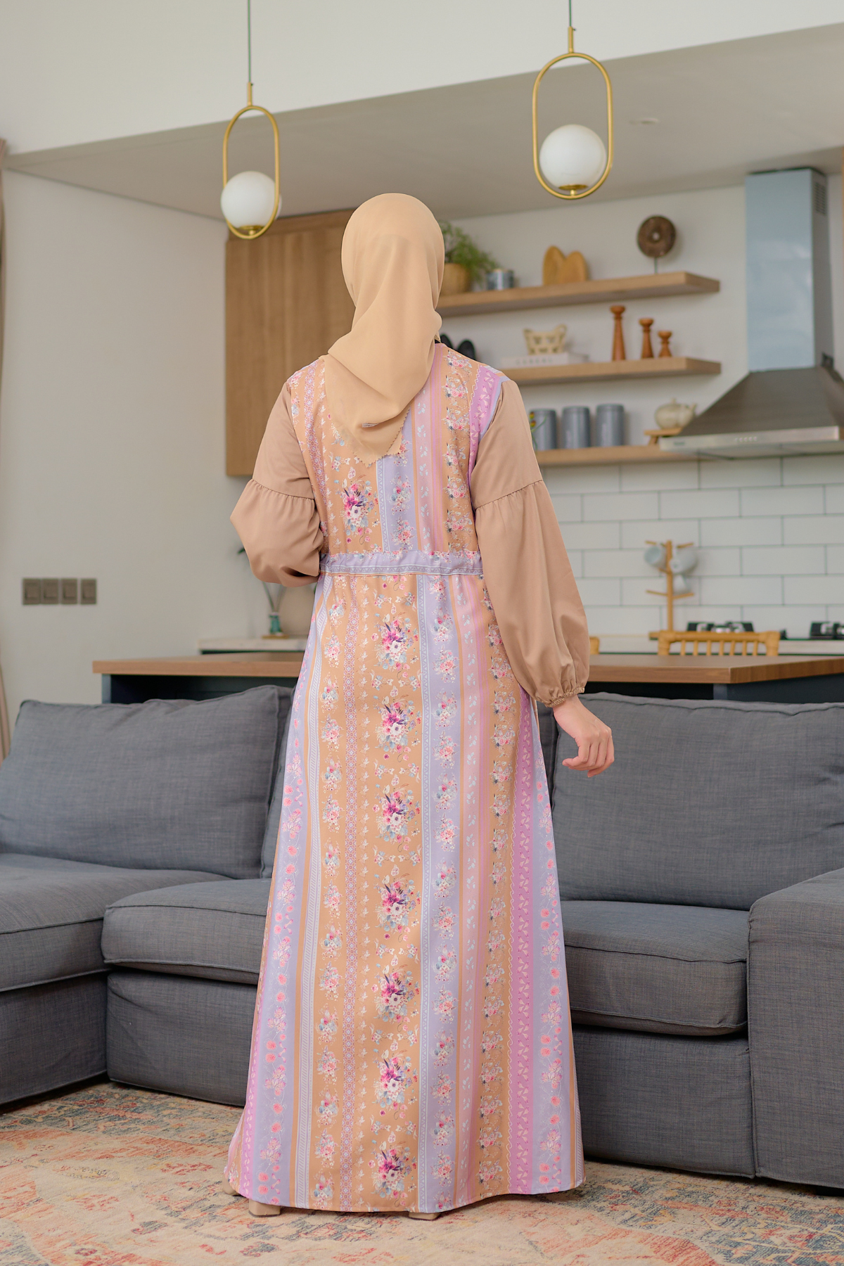 [CLEARANCE SALE] Emilora Dress - EDR3.1 Caramel