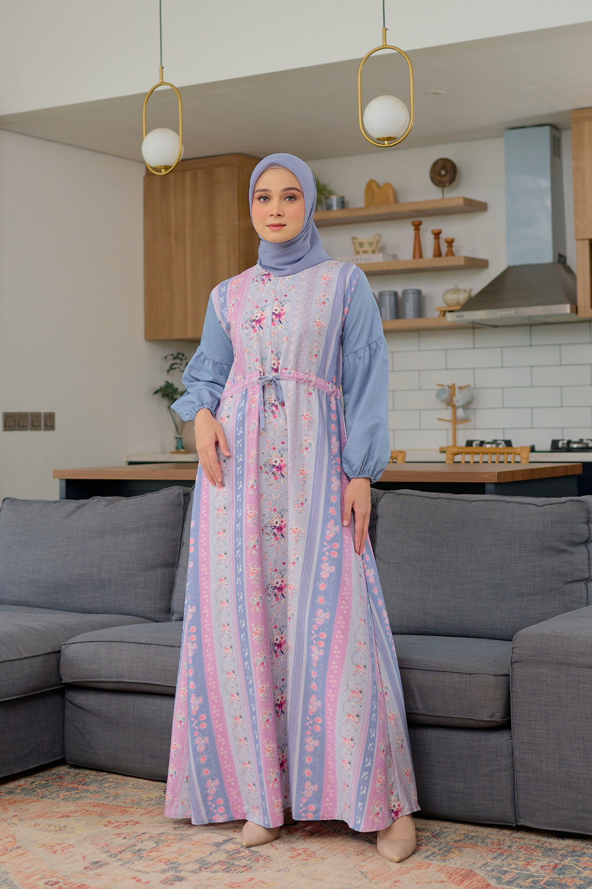 [CLEARANCE SALE] Emilora Dress - EDR3.2 Grey