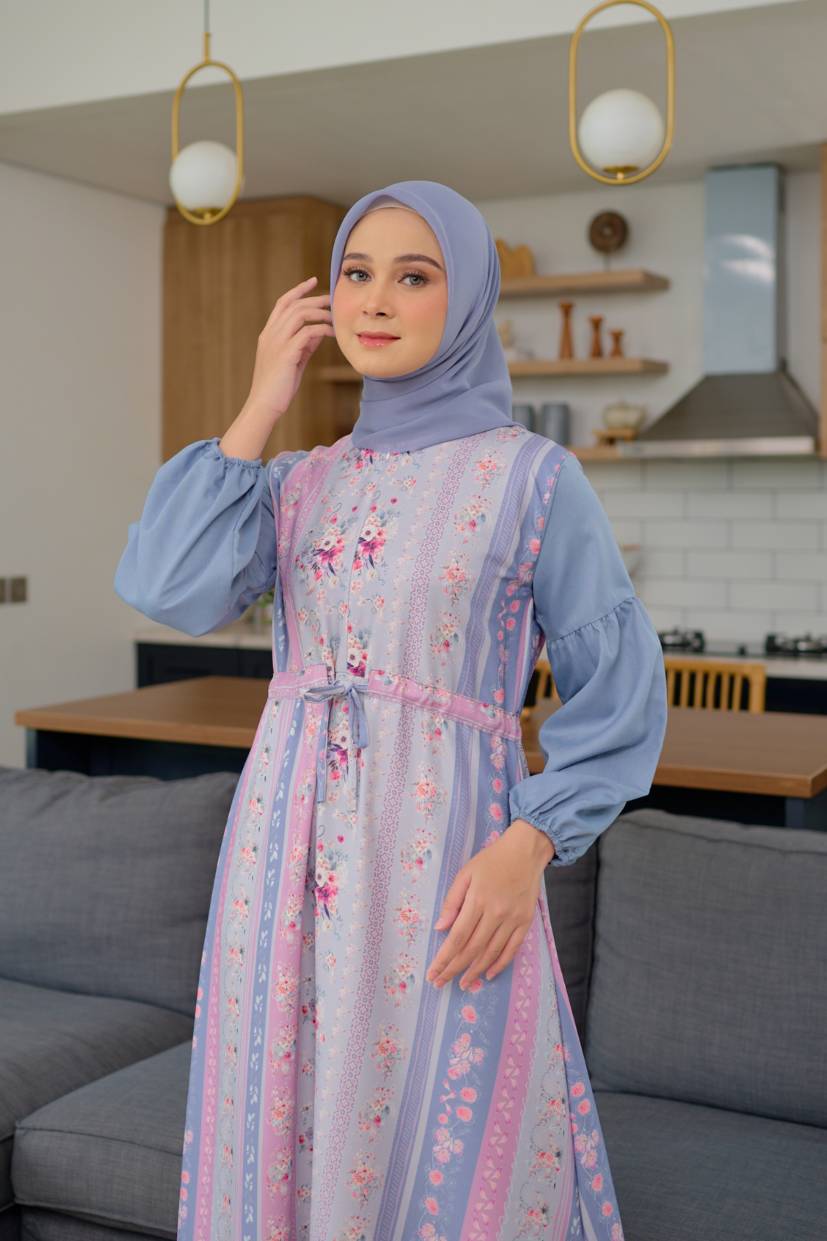 [CLEARANCE SALE] Emilora Dress - EDR3.2 Grey