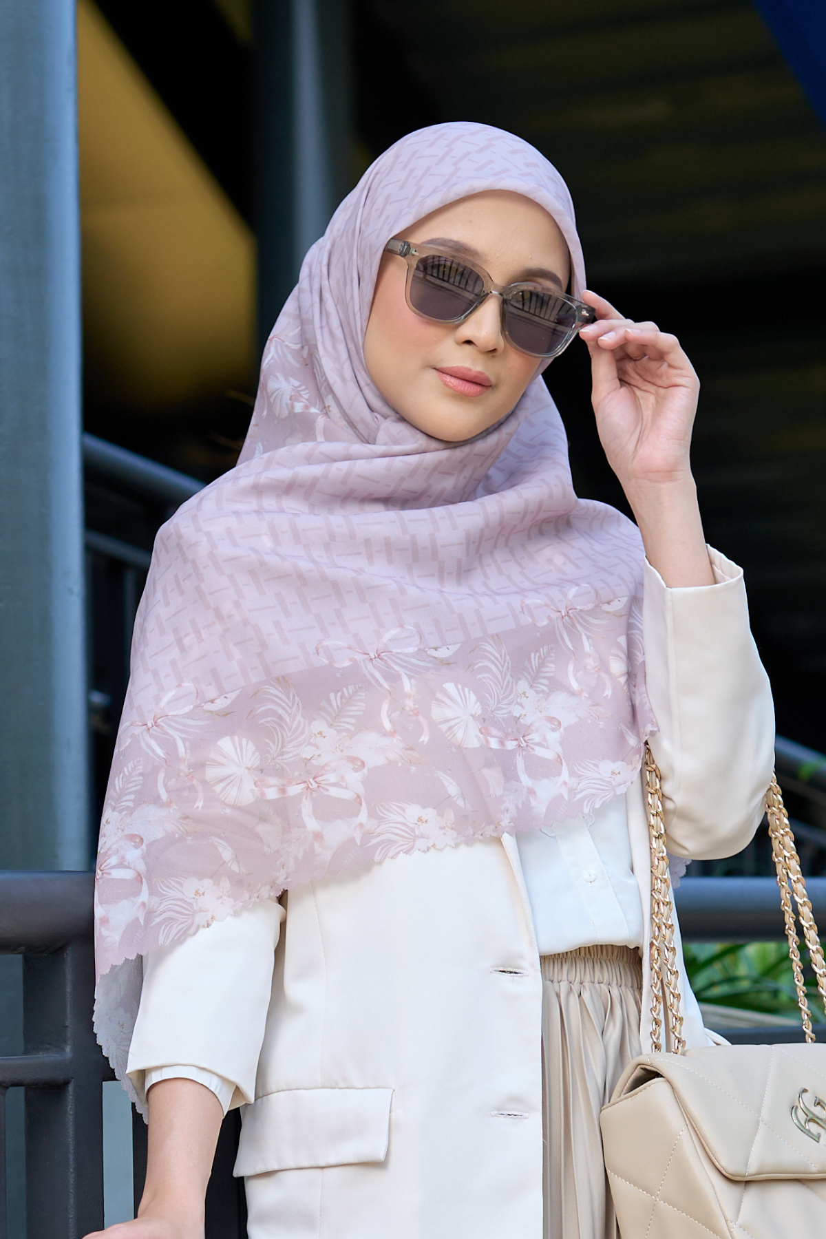 [ BUY 3 GET 1 FREE HIJAB ] Emily - Scarf Square Premium Polycotton | MONO CHOCOCINO - EM28.34