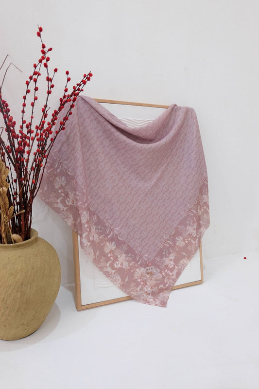 [ BUY 3 GET 1 FREE HIJAB ] Emily Scarf Voal | Mono Chococino - EV25.15