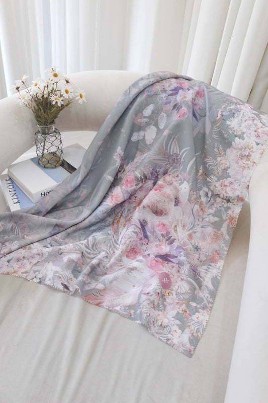 [ BUY 3 GET 1 FREE HIJAB ] Emily Scarf Voal | Sage - EV25.7