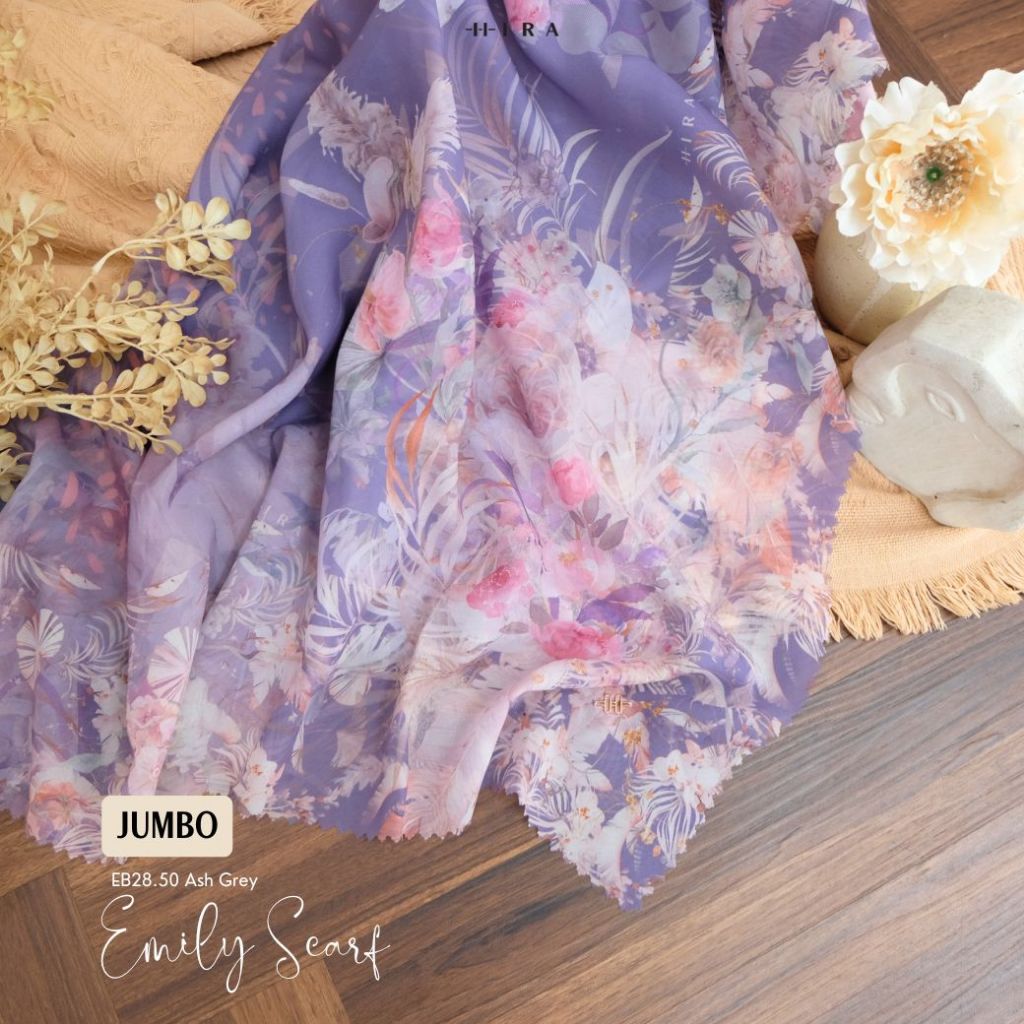 [DISKON AMBYAR] Last Stock Scarf Motif Hijabwanitacantik Series Hijab Kerudung Printing Motif