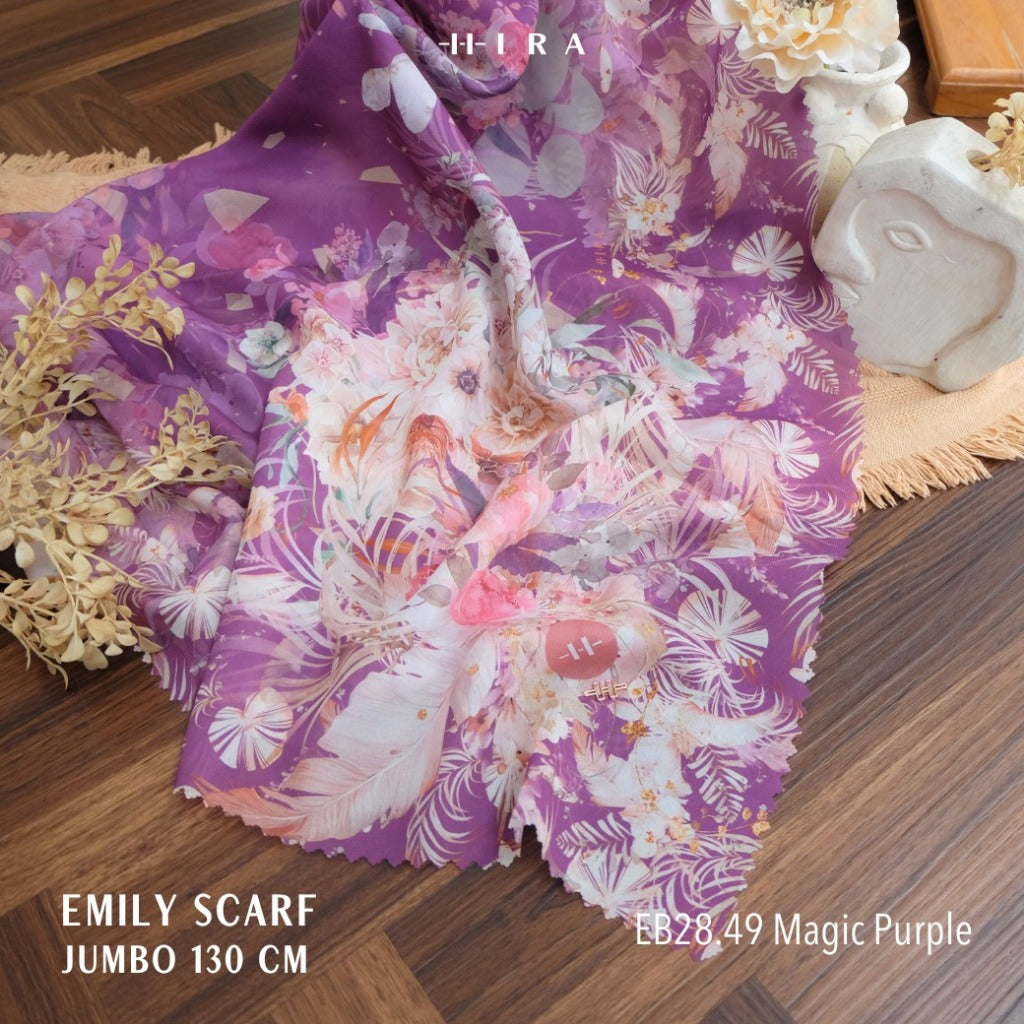 [DISKON AMBYAR] Last Stock Scarf Motif Hijabwanitacantik Series Hijab Kerudung Printing Motif