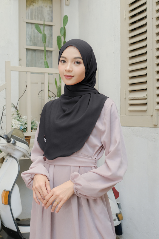 Pashmina Fisha - FH96.1 Black