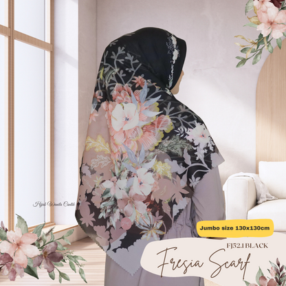 Fresia Scarf JUMBO - FJ52.1 Black