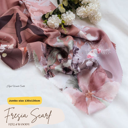 Fresia Scarf JUMBO - FJ52.4 Woody