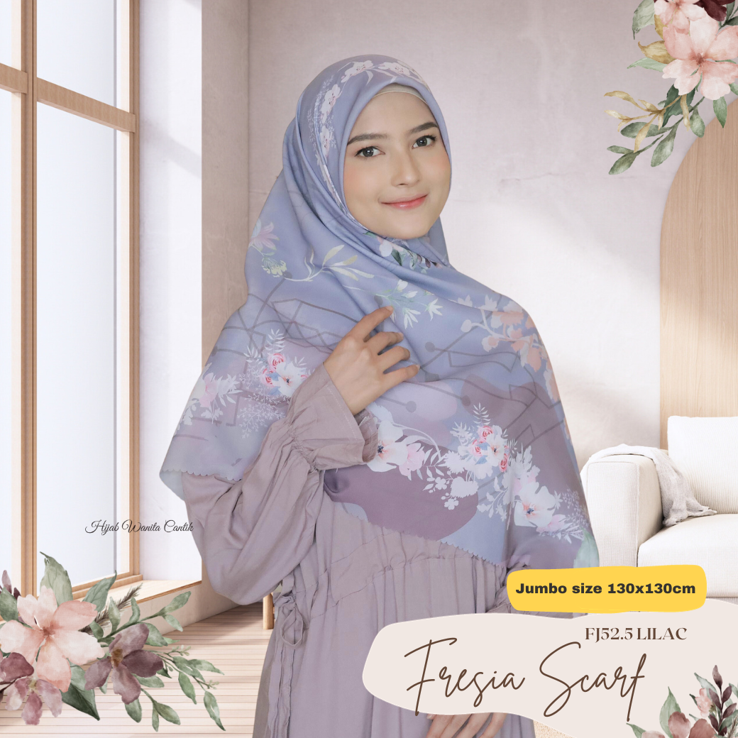 Fresia Scarf JUMBO - FJ52.5 Lilac