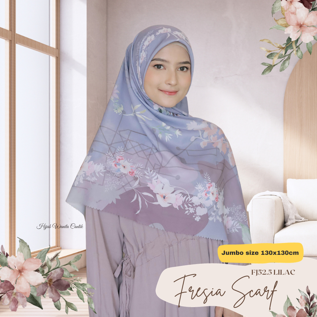 Fresia Scarf JUMBO - FJ52.5 Lilac