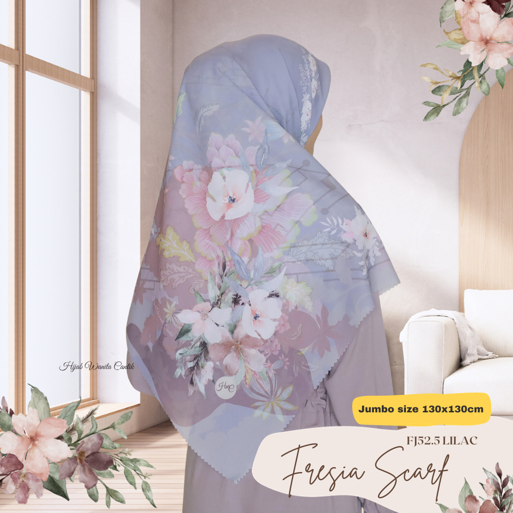Fresia Scarf JUMBO - FJ52.5 Lilac
