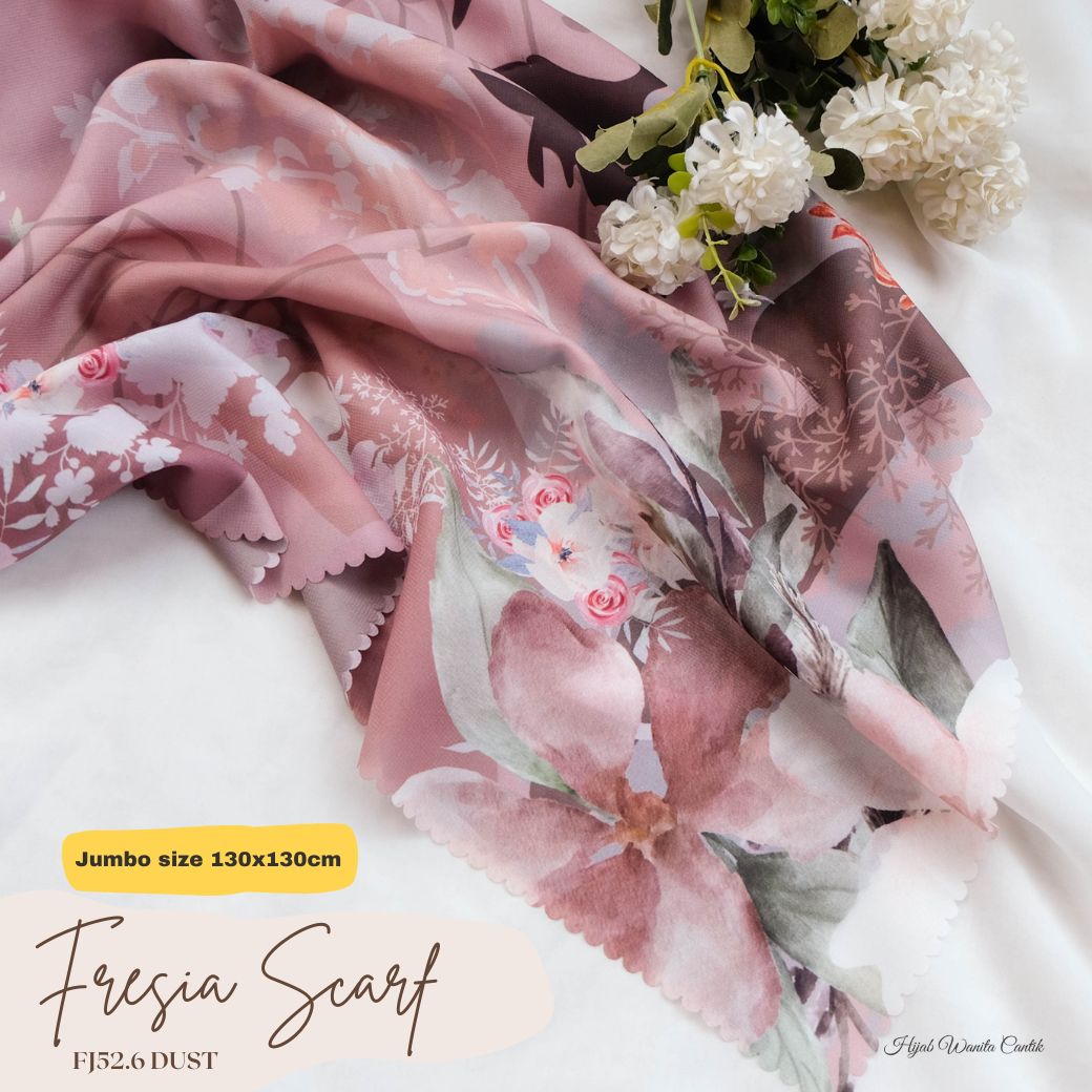 Fresia Scarf JUMBO - FJ52.6 Dust