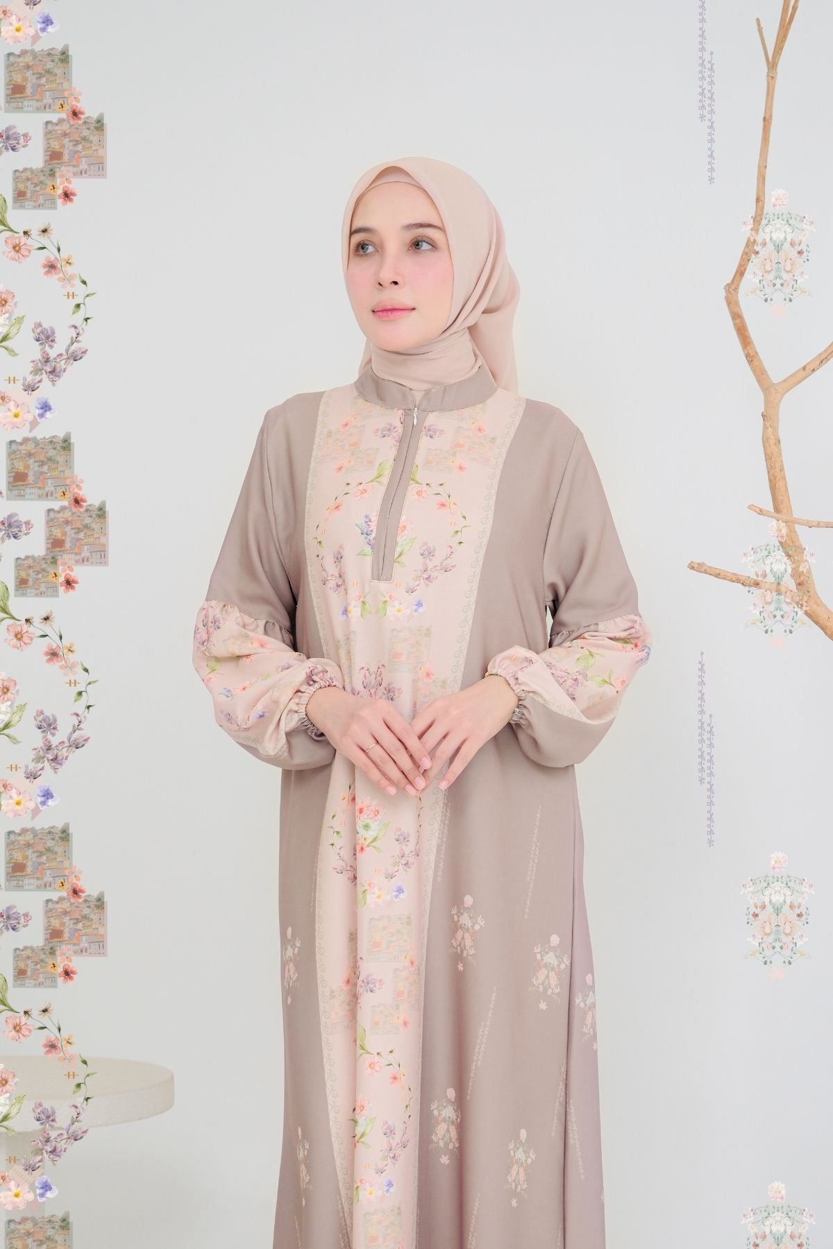 Kafa Dress - Stone