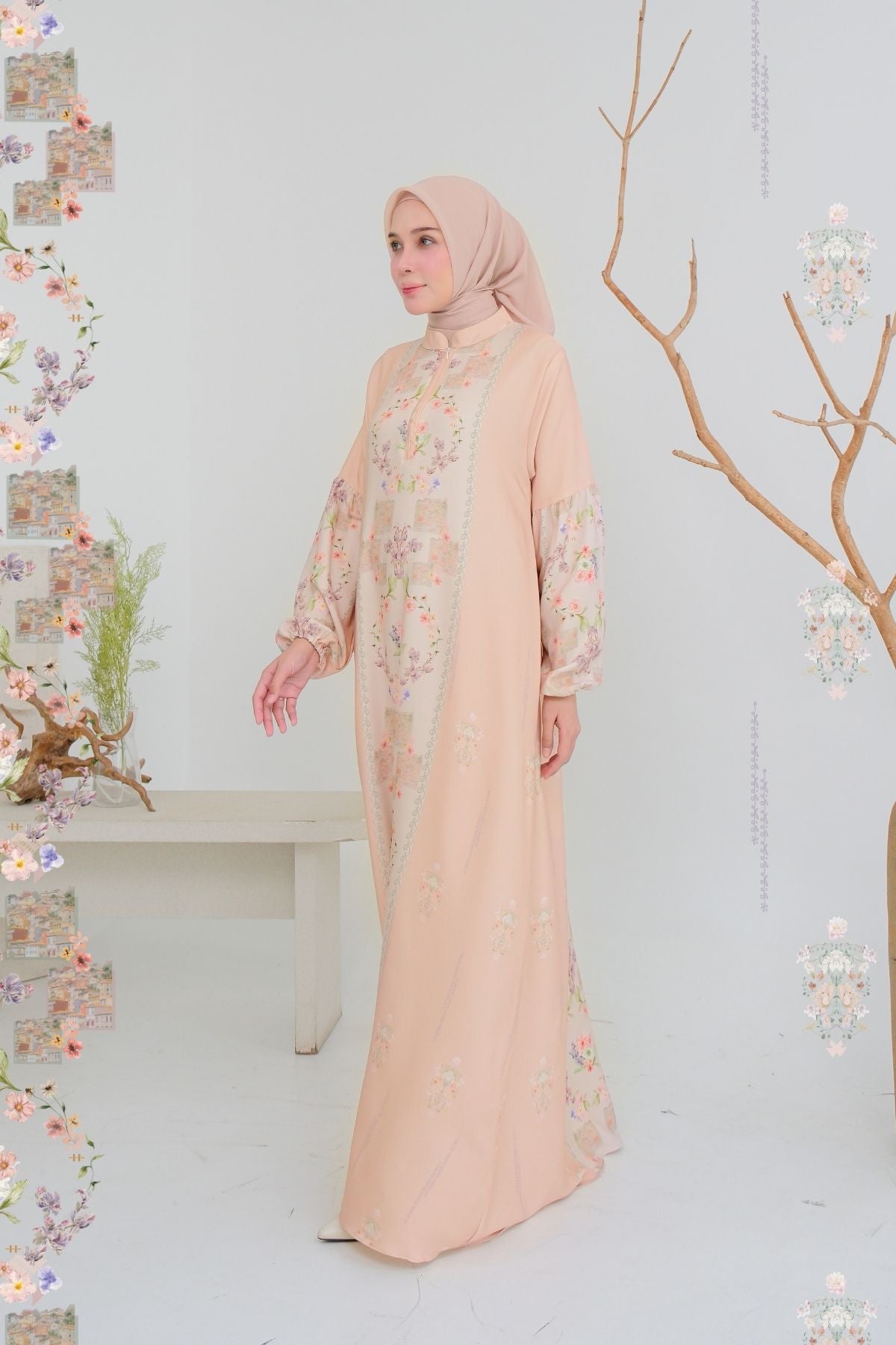 Kafa Dress - Creamy