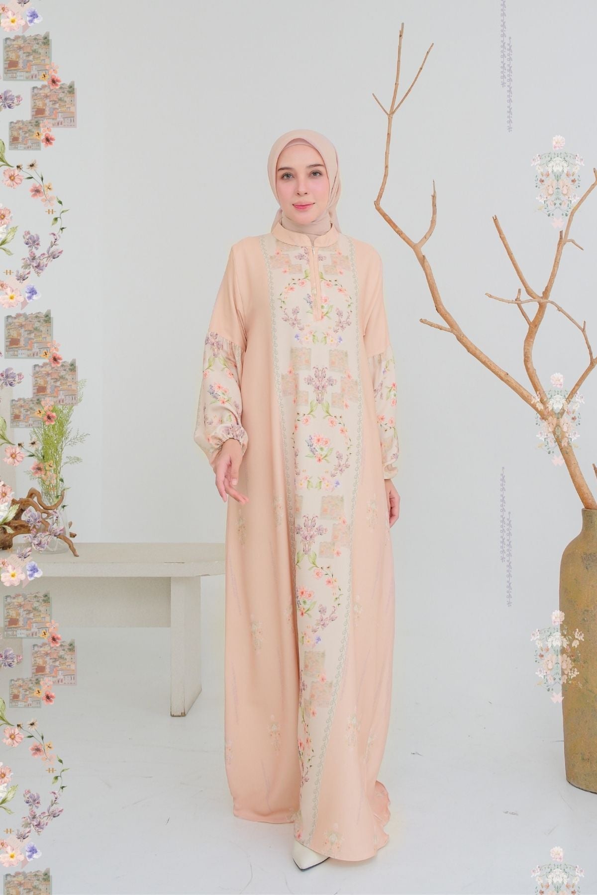Kafa Dress - Creamy