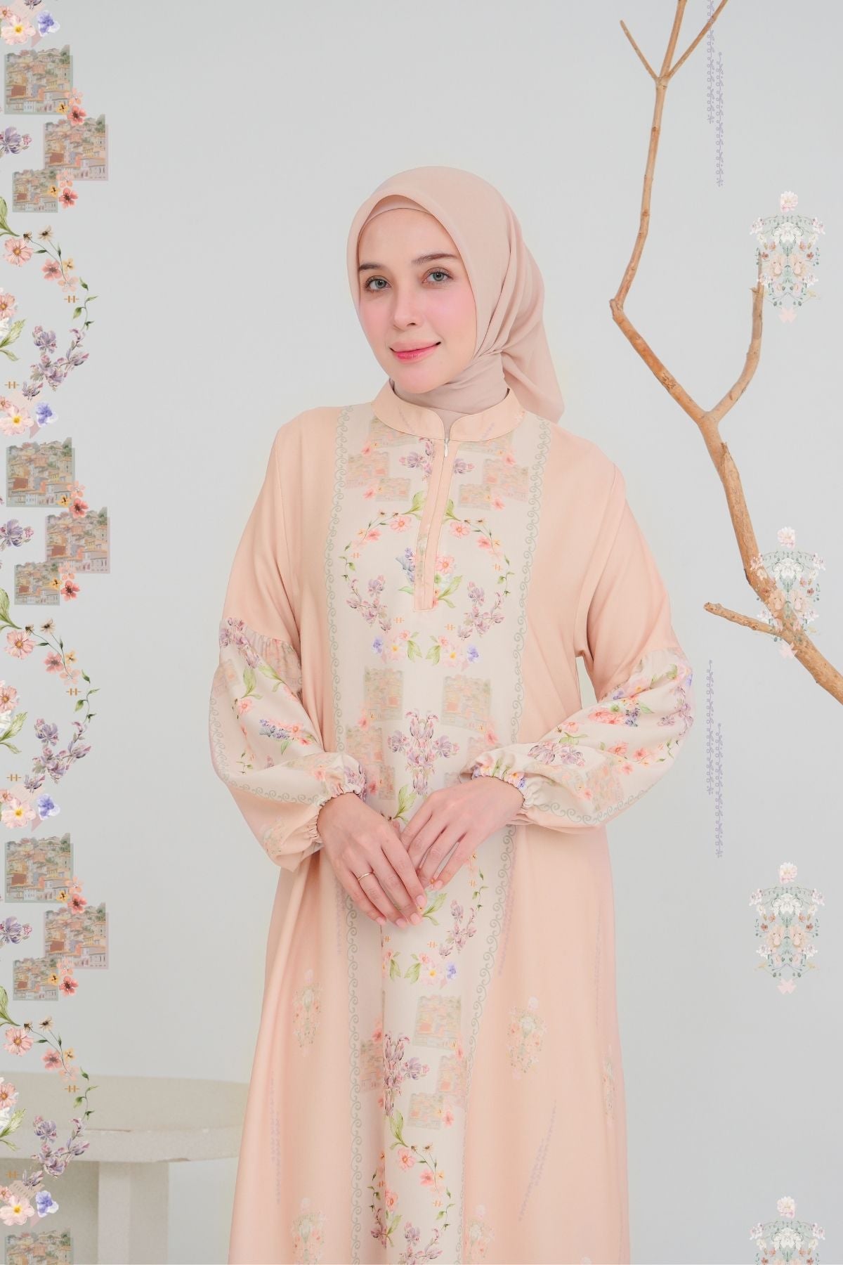 Kafa Dress - Creamy