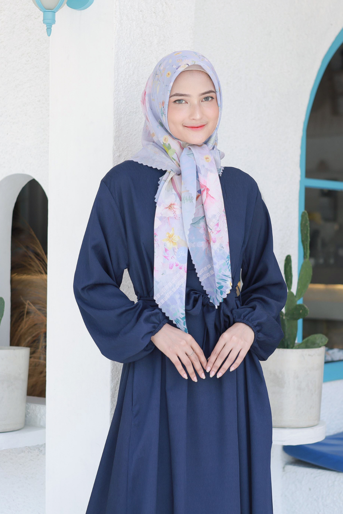 [CLEARANCE SALE] Gea Dress - GE45.1 Navy