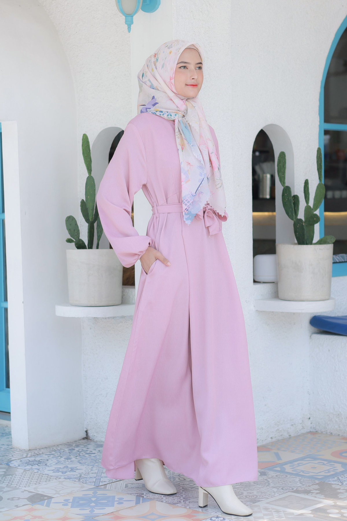 [CLEARANCE SALE] Gea Dress - GE45.6 Soft Pink
