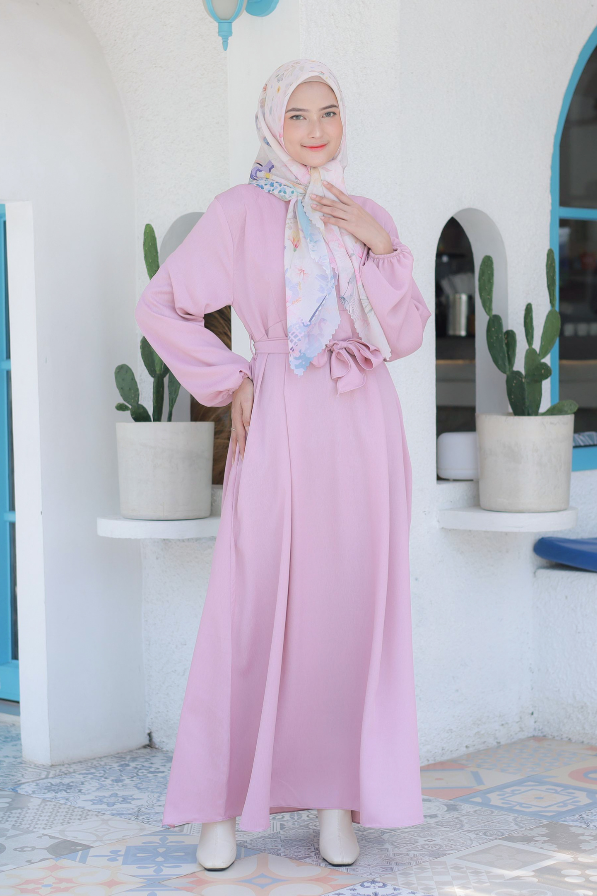 [CLEARANCE SALE] Gea Dress - GE45.6 Soft Pink