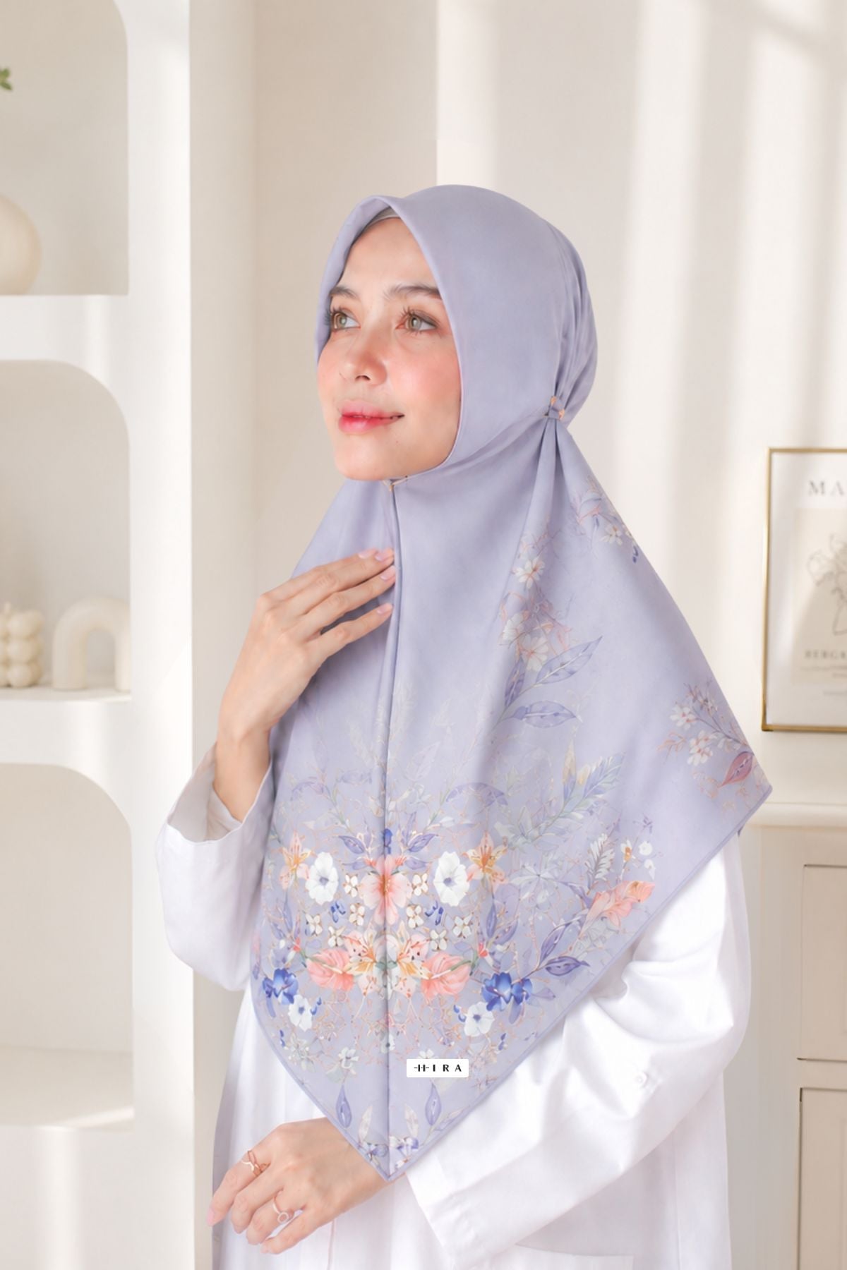 [ BUY 3 GET 1 Free ] Baiti Mirea - Grey
