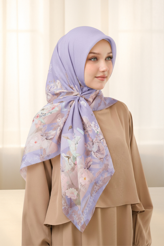 Leaf Kafa Scarf - KF30.9 VK30.9 JF30.9 Grey