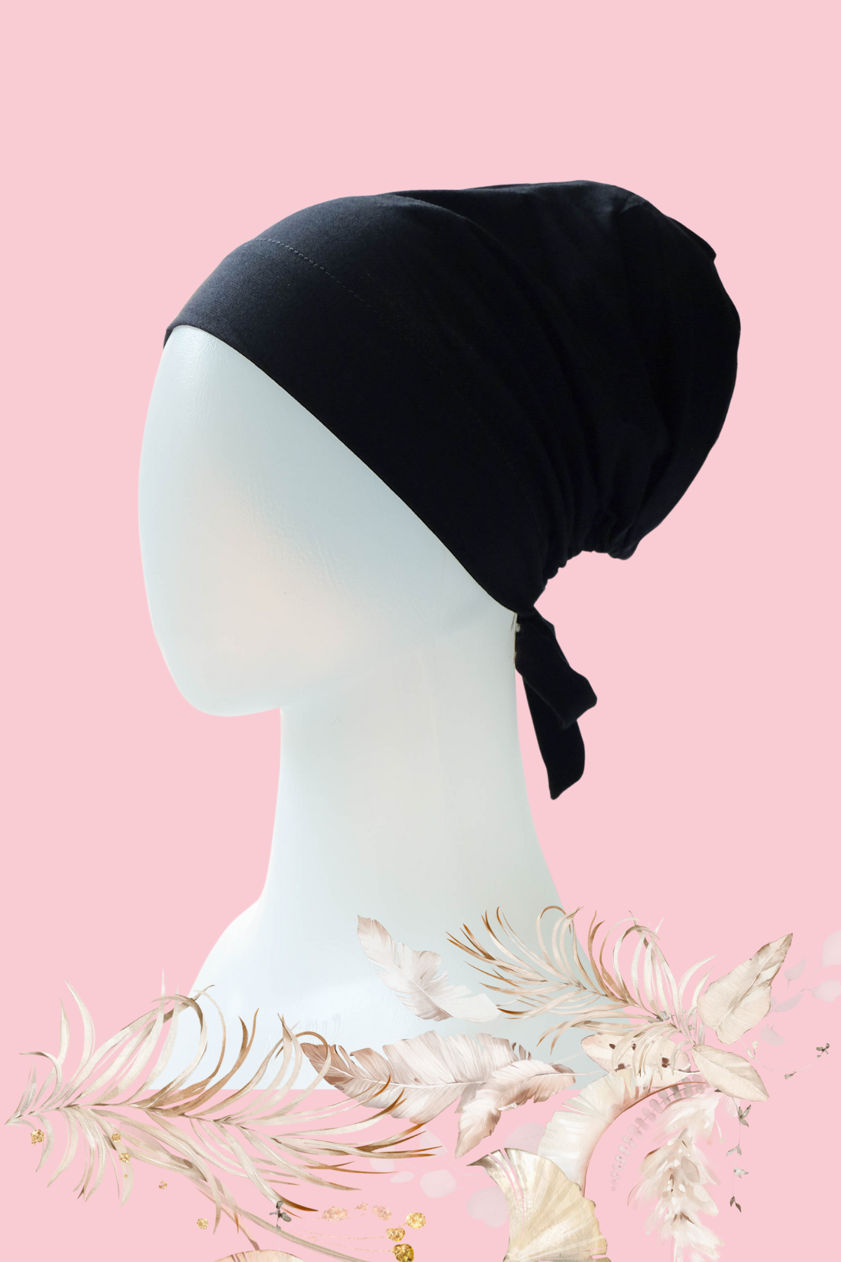 Inner Turki Katun Tanpa Cepol - IK58.1 Black