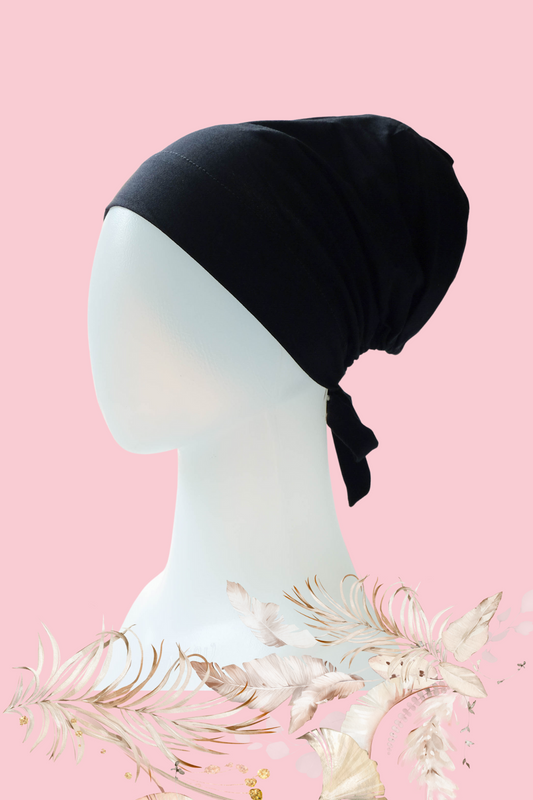Inner Turki Katun Tanpa Cepol - IK58.1 Black