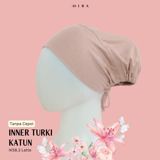 Inner Turki Katun Tanpa Cepol - IK58.3 Latte