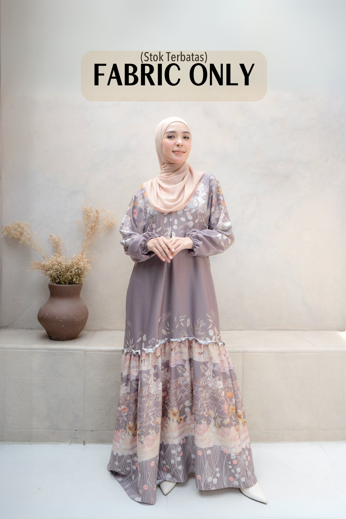 HIRA - Fabric Only | Bahan Baju Sarimbit Lebaran Rumah Senja & Wana Series