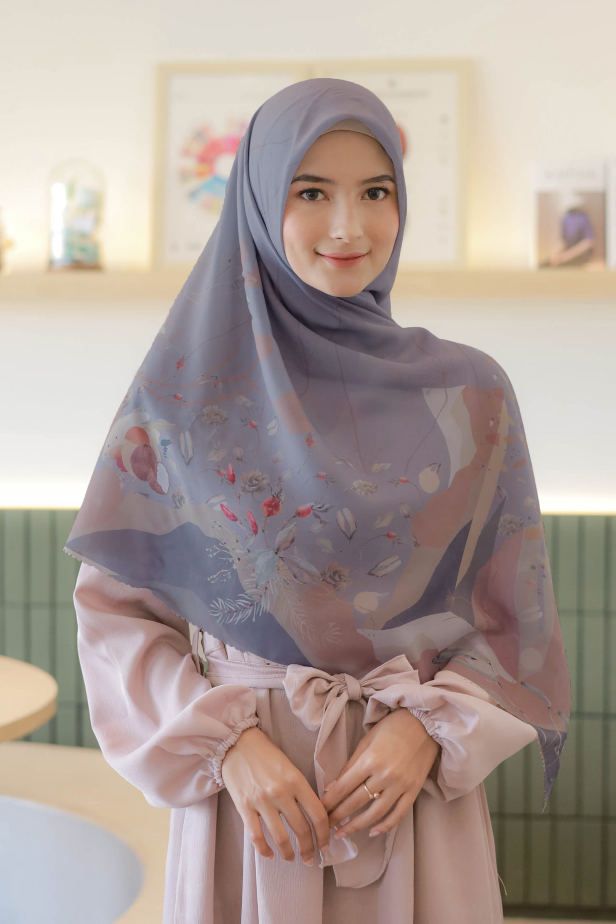 [ BUY 3 GET 1 FREE HIJAB ] Coconut Scarf Jumbo - JS93.2 Charcoal