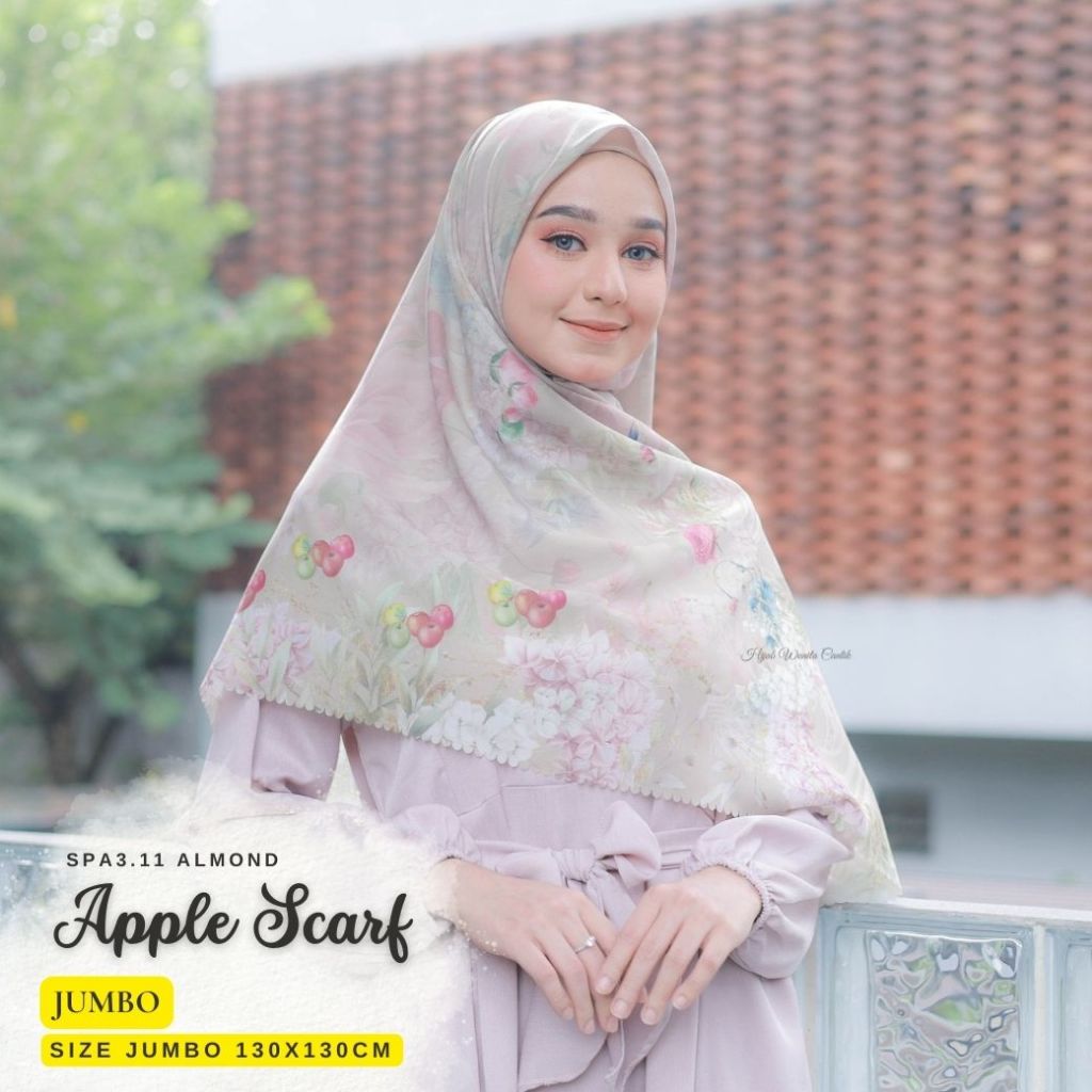 [DISKON AMBYAR] Last Stock Scarf Motif Hijabwanitacantik Series Hijab Kerudung Printing Motif