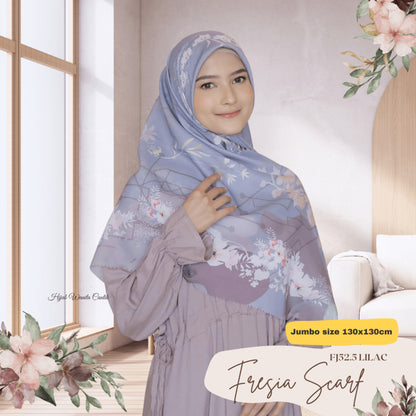 [DISKON AMBYAR] Last Stock Scarf Motif Hijabwanitacantik Series Hijab Kerudung Printing Motif