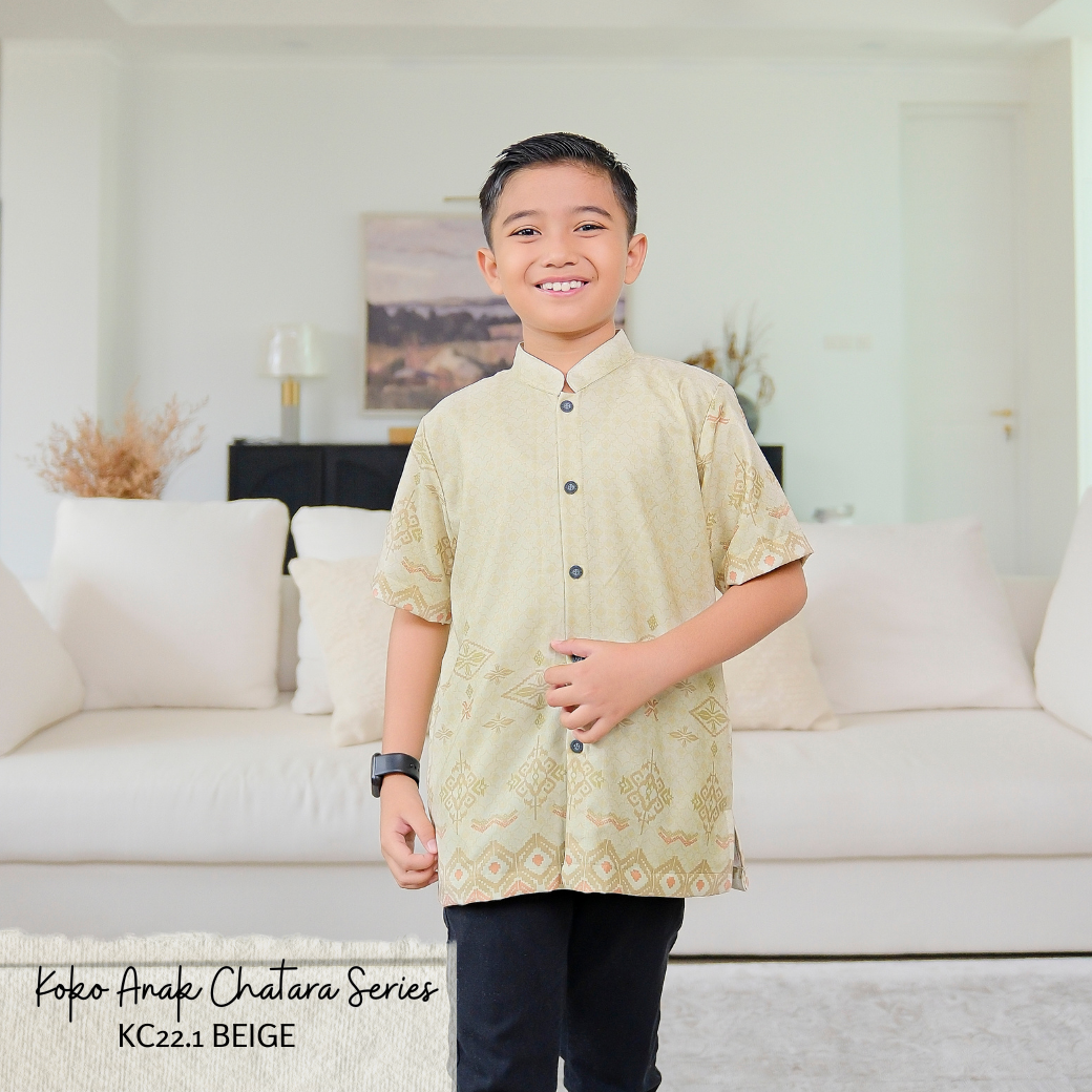 [CLEARANCE SALE] Koko Chatara Series Anak - KC22.1 Beige