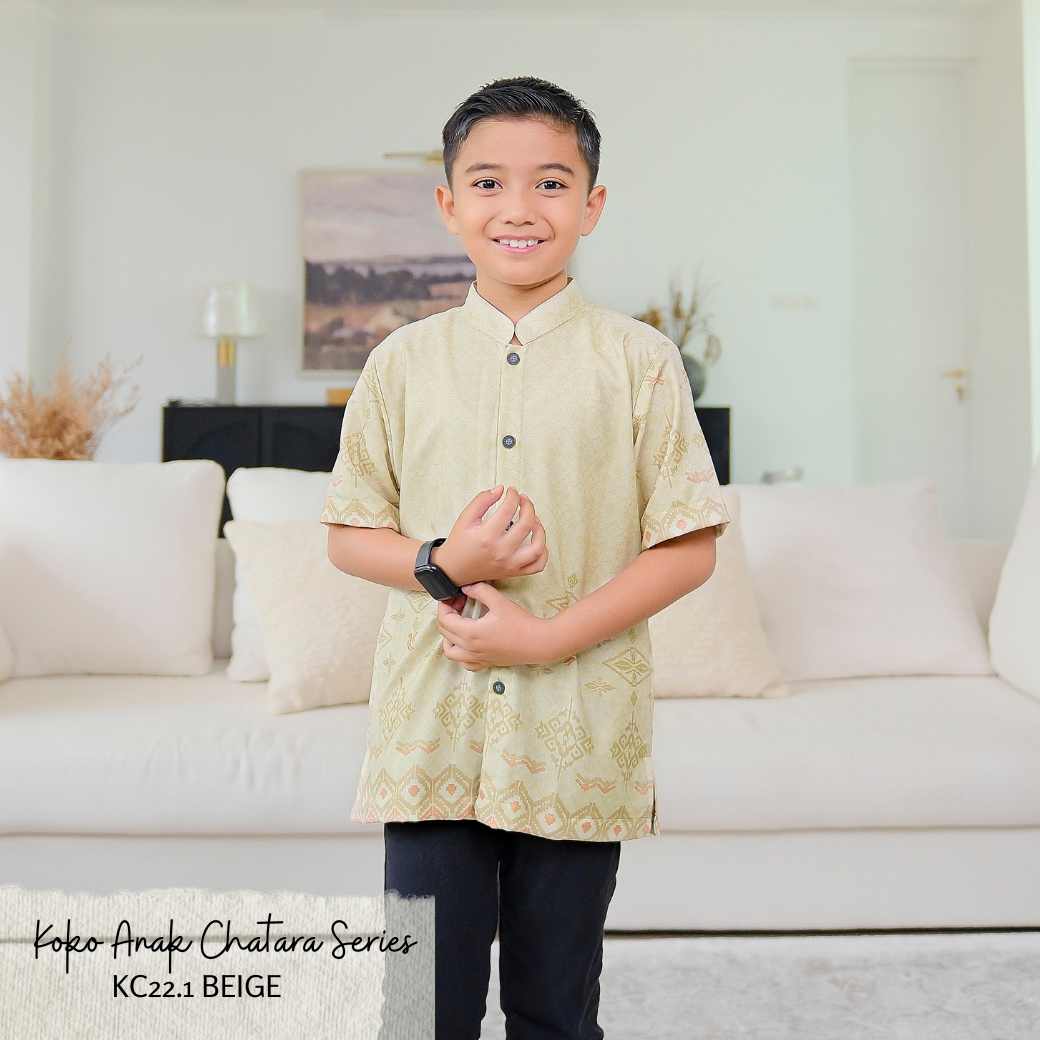[CLEARANCE SALE] Koko Chatara Series Anak - KC22.1 Beige