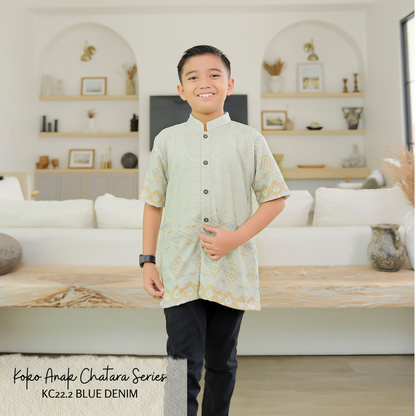[CLEARANCE SALE] Koko Chatara Series Anak - KC22.2 Denim Blue
