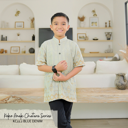 [CLEARANCE SALE] Koko Chatara Series Anak - KC22.2 Denim Blue