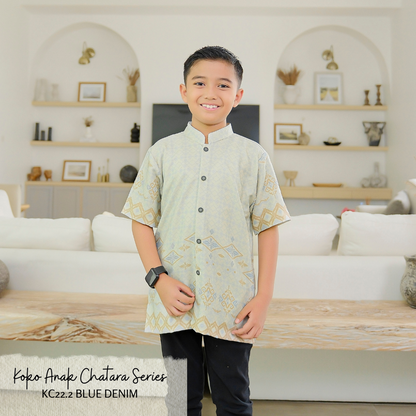 [CLEARANCE SALE] Koko Chatara Series Anak - KC22.2 Denim Blue
