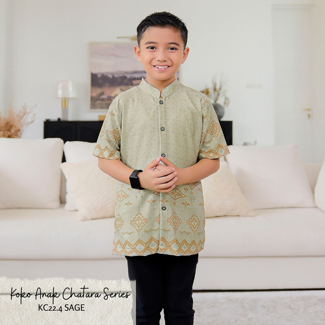 [CLEARANCE SALE] Koko Chatara Series Anak - KC22.4 Sage