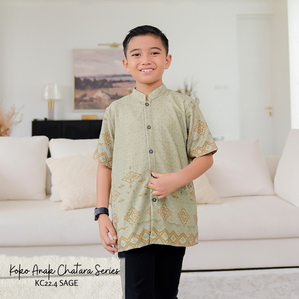 [CLEARANCE SALE] Koko Chatara Series Anak - KC22.4 Sage