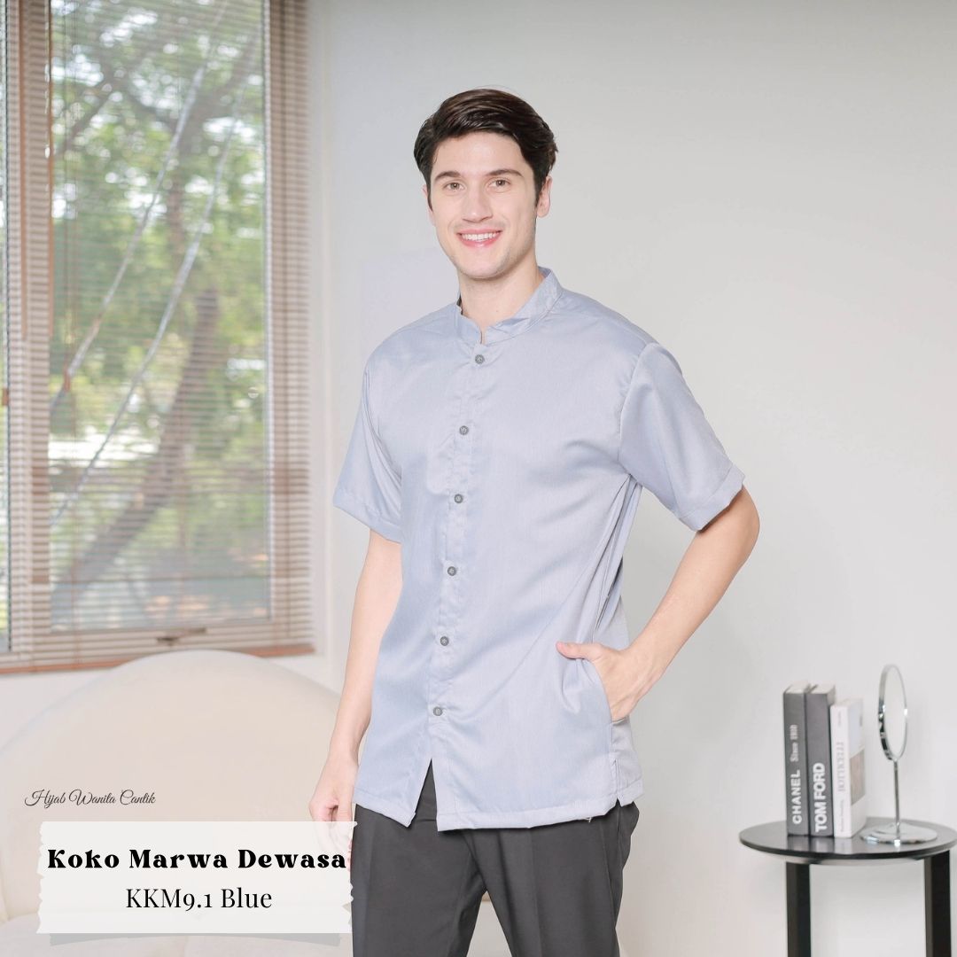 [CLEARANCE SALE] Koko Marwa Dewasa - KKM9.1 Blue