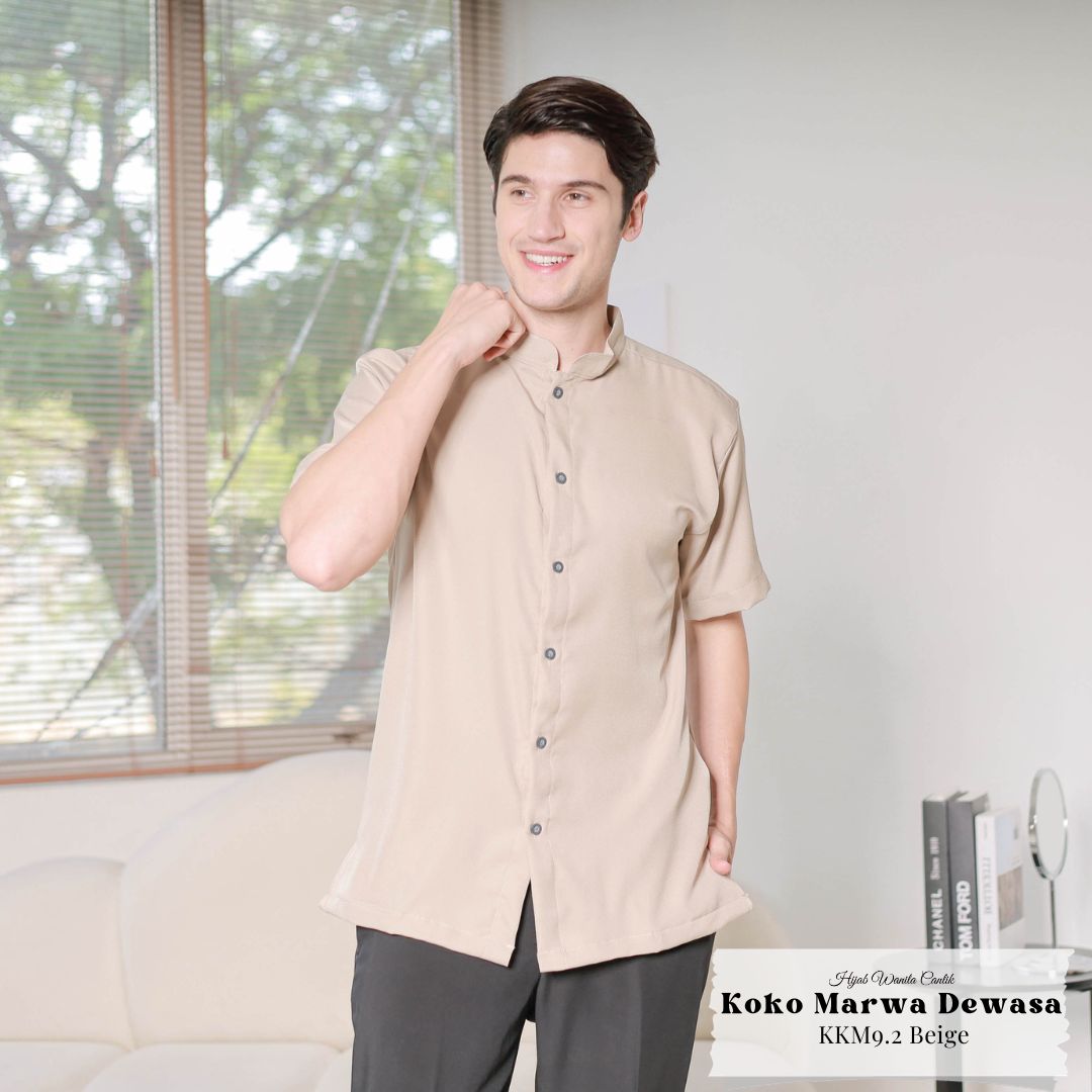 [CLEARANCE SALE] Koko Marwa Dewasa - KKM9.2 Beige