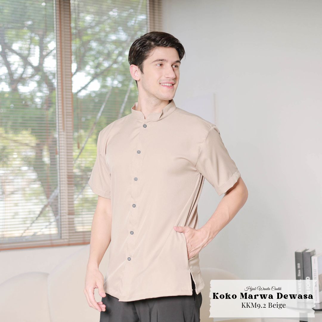 [CLEARANCE SALE] Koko Marwa Dewasa - KKM9.2 Beige