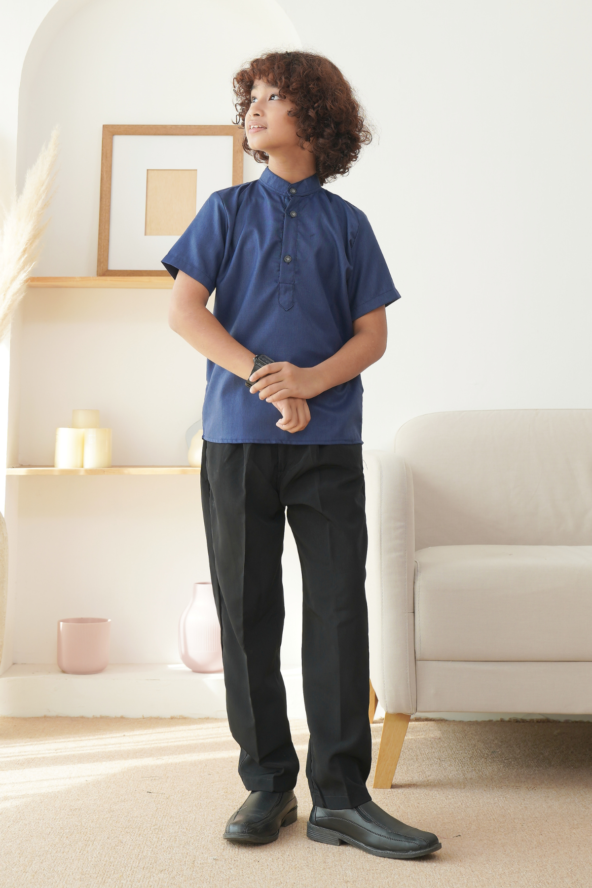 [CLEARANCE SALE] Koko Magnolia Series Anak Custom - KMA3.1 Navy