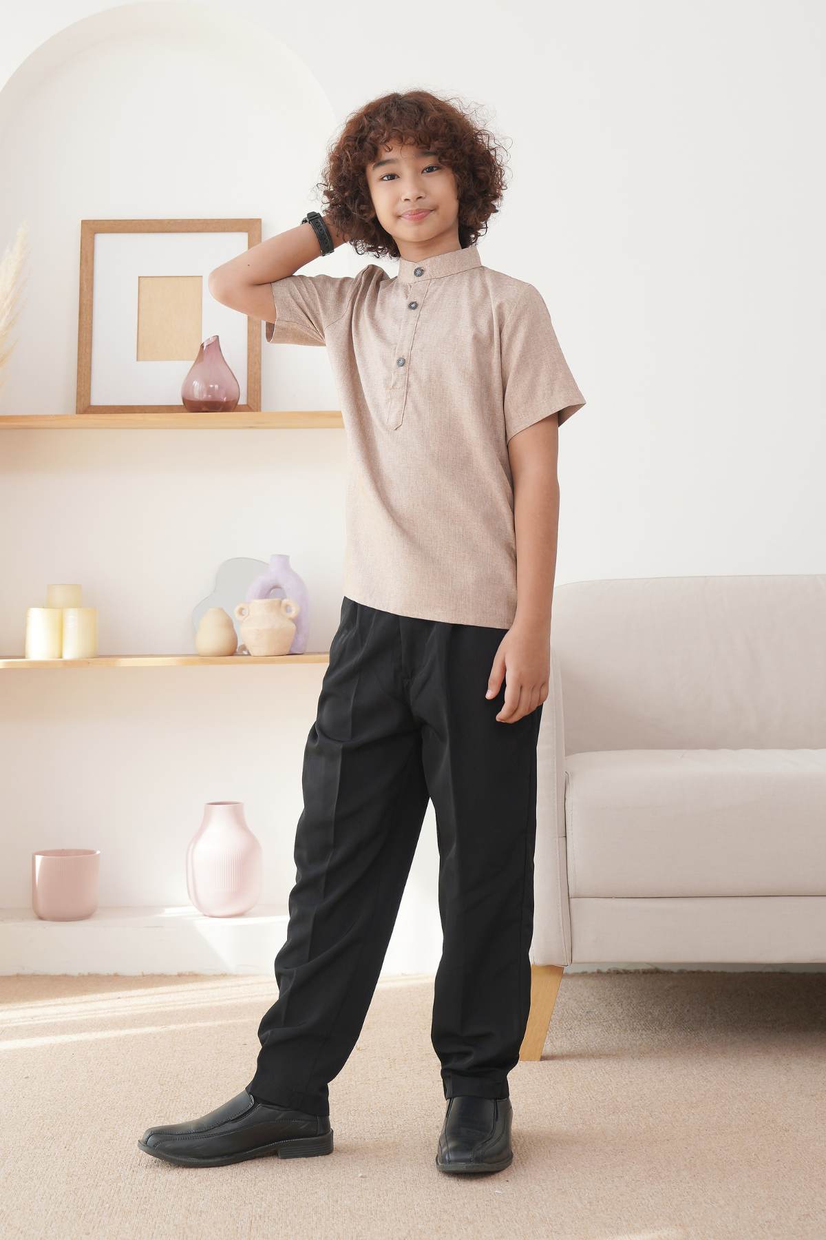 [CLEARANCE SALE] Koko Magnolia Series Anak Custom - KMA3.4 Clay