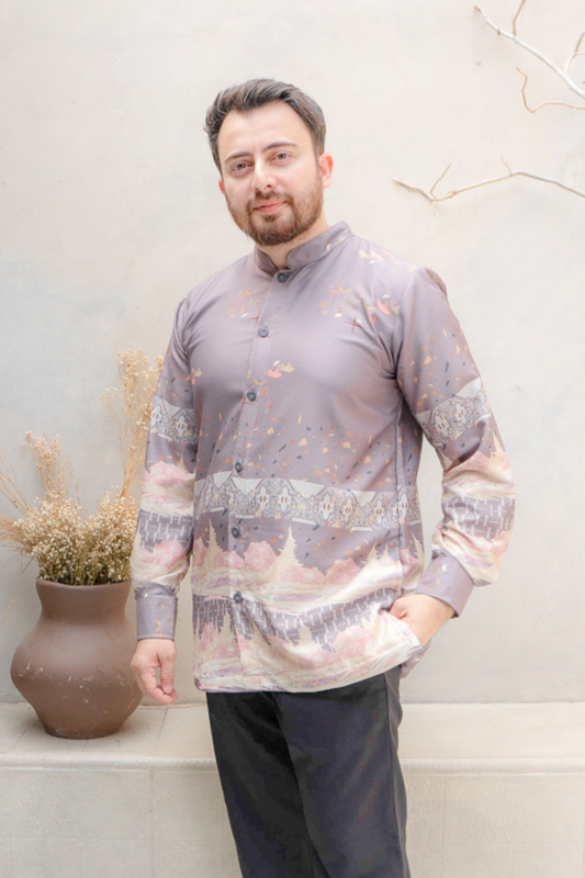 Rumah Senja Koko Dad Family Set | Sarimbit Lebaran - KR25.2 Brown