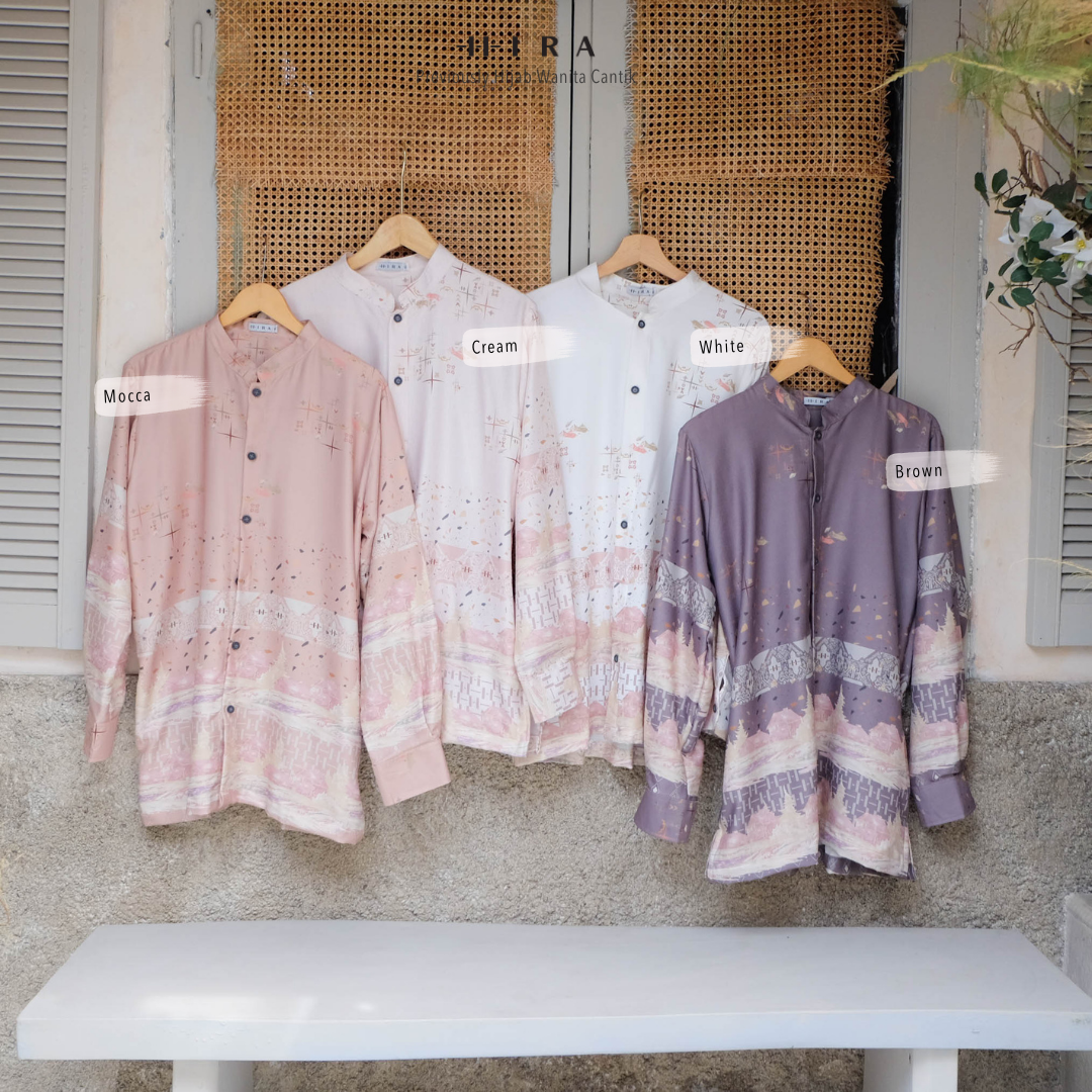 HIRA - Fabric Only | Bahan Baju Sarimbit Lebaran Rumah Senja & Wana Series