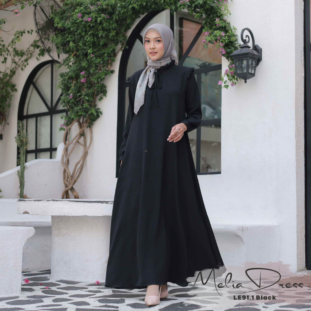 Melia Dress - LE91.1 Black