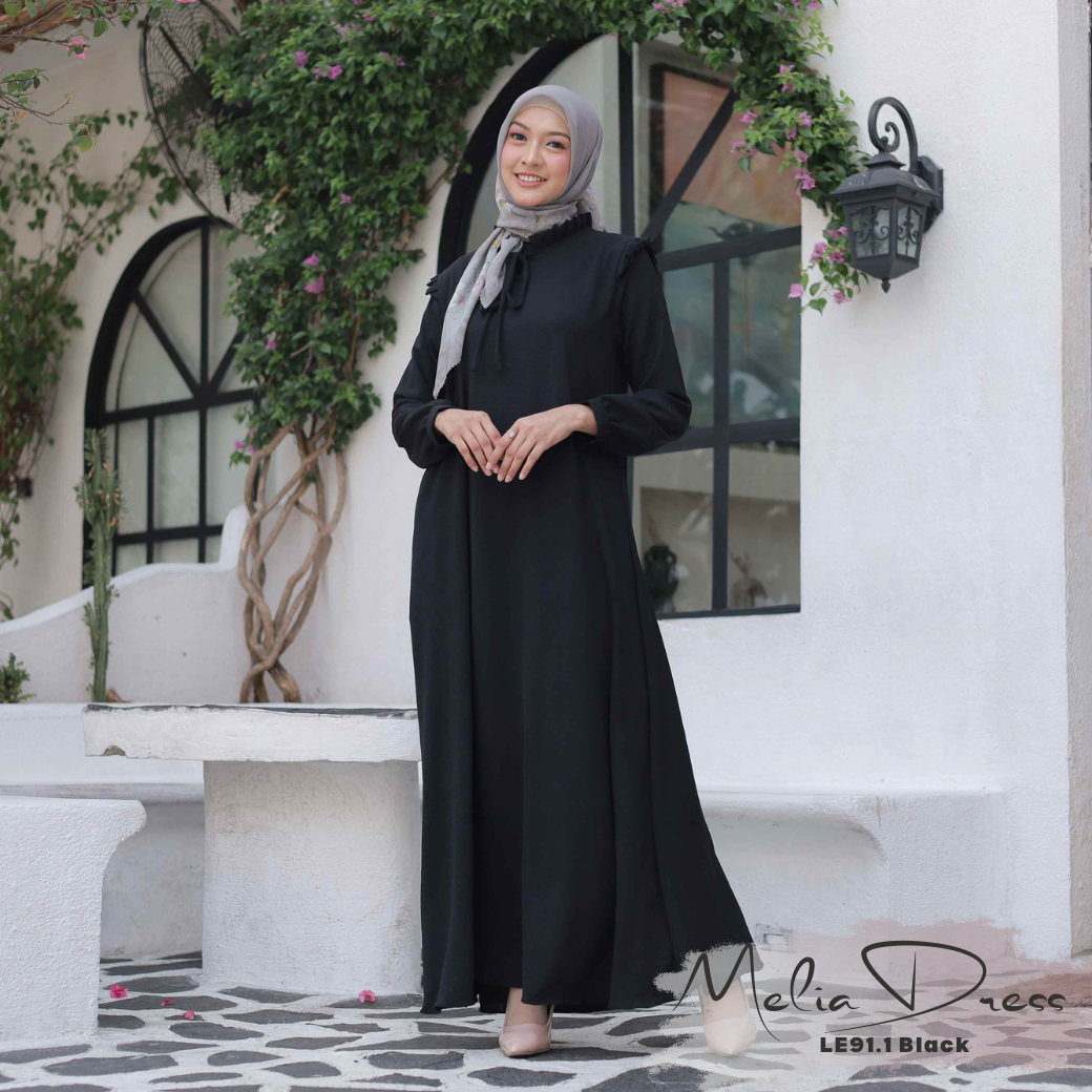 Melia Dress - LE91.1 Black