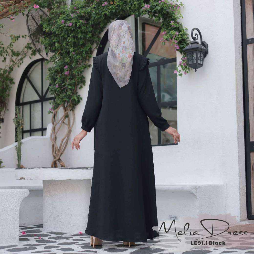 Melia Dress - LE91.1 Black